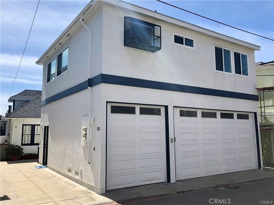 Experience the best of coastal living in this charming 2-bedroom, 2-bath detached home located in Hermosa Beach. This desirable location provides easy access to shops, restaurants, schools, parks, and the beach * The two-level home boasts a spacious, open layout with updated flooring and large windows that allow in plenty of warm, natural light and refreshing ocean breezes. Each bedroom is equipped with ceiling fans, and the central heating ensures comfort throughout the year * Enjoy the convenience of an in-unit laundry area that includes a washer and dryer, as well as additional storage space. The kitchen comes fully equipped with a refrigerator, dishwasher, stove, microwave, and garbage disposal * Rent includes water and trash services, along with a private single-car garage that offers extra storage space. Embrace the beach lifestyle you’ve always dreamed of! Don’t miss out on this opportunity—explore Hermosa Beach living today!