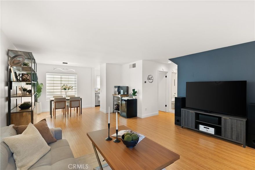 Imagine living in this elegantly renovated, turn-key 2-bedroom, 2.5-bath Townhome in the highly sought-after gated Summerwind community - perfectly situated in the heart of Torrance.



Positioned in one of the most desirable locations within the complex, this home enjoys tranquil views of a beautiful stream and pond surrounded by mature trees, offering exceptional privacy and a peaceful ambiance with no street noise.



Step inside to an airy, light-filled layout featuring brand-new luxury flooring, fresh interior paint throughout, upgraded dual-pane windows including the sliding glass door, designer lighting, and tastefully updated kitchen and bathrooms. The first floor offers a spacious living room that opens to a private patio - perfect for morning coffee or relaxing by the soothing stream - a stylish kitchen with quartz countertops, luxury stainless steel appliances with premium upgrades such as air fry mode, LED light-up dials, and a three-rack dishwasher. The kitchen also features an upgraded exterior exhaust vent. The same floor offers a convenient bathroom for guests - enhanced with a TOTO toilet/seat.



Upstairs, both bedrooms are thoughtfully located on the second floor, each with its own en-suite bathroom for comfort and privacy. The primary suite features a beautifully upgraded walk-in shower with a dual-slide hanging glass door.



The attached two-car garage provides direct access and ample storage, while a spacious separate laundry room with upgraded cabinetry and a sink adds everyday convenience. There’s also an additional oversized storage room off the garage - an outstanding feature for extra space. A new tankless water heater, central AC and heat with a Nest thermostat - all add to the home’s comfort and efficiency.



Summerwind residents enjoy resort-style amenities including 3 sparkling pools, 3 relaxing spas, a clubhouse, tot lot, beautiful ponds and waterfalls, and generous guest parking. Another desirable feature of this community is the back gate that leads to Hickory Elementary School - just steps away and incredibly convenient for drop-offs and pick-ups.



The location is unbeatable: only one block from Wilson Park and its weekly farmers markets, minutes from Madrona Marsh, Del Amo Fashion Center, favorite South Bay beaches, top-rated Torrance schools, LAX, amazing restaurants, and premier shopping.



This is the heart of South Bay living - where comfort and lifestyle come together beautifully in ONE EXCEPTIONAL HOME.