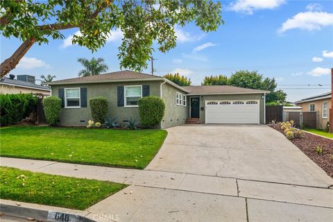 648 Pepperwood Brea CA 92821