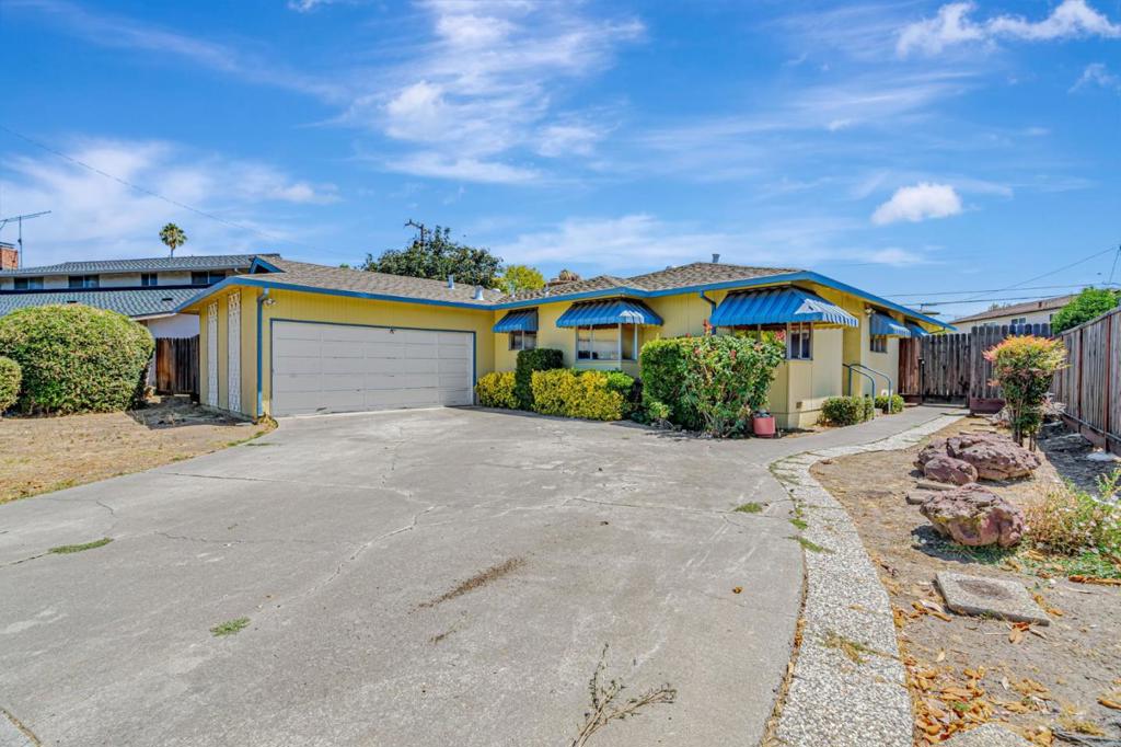 Investors Dream in Central Campbell! Calling all buyers, flippers, and visionariesthis Campbell gem is brimming with potential and ready for your creative touch! This 3-bedroom, 1.5-bath home offers 1,454 sq ft of living space and a versatile floor plan. The main living areas include a family room, living room, office, and sunroomgiving you plenty of options for relaxation, work, or entertaining. The kitchen features a tile countertop, electric oven range, and microwave, perfect for everyday cooking. Flooring throughout the home includes a mix of carpet, laminate, tile, and vinyl/linoleum. Stay cozy with central forced-air heating and enjoy the warmth of the fireplace on cool evenings. The laundry area includes a dryer for convenience. Sitting on an expansive 8,360+ sq ft lot, the property also boasts an in-ground pool, perfect for summer gatherings or simply unwinding in your own backyard oasis. A 2-car garage completes the package. Located in the Campbell Union School District with access to Westmont High School, this home is just blocks from Downtown Campbell and only minutes from Westfield Valley Fair and Santana Rowoffering both charm and unbeatable convenience. Bring your imagination and make this home truly shine!