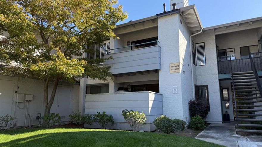 AFFORDABLE AND COZY TOP-FLOOR CONDO: 1BedRms & 1Bath.* Upgraded Living Room w/ Stone Tile Mantel Fireplace / Sliding Glass Door to Private Balcony/ Overlook Green Belt View *Bedroom w/ High Ceiling & Fan *Upgraded Kitchen w/ Quartz Countertop / Tile Flooring / Self-Closing Wood Cabinets / Breakfast Bar / Stainless Steel Appliances / Recessed Lights / Dual Sink / Vented Exhaust Fan * Upgraded Bathroom w / Travertine Shower Wall / Stylish Vanity Light / Tile Floor *More Features w / Central Force Heating System / Crown Molding Throughout / Windows All Shutters / In-House Laundry. *Convenient Location: Walking Distance to Almaden Ranch (Safeway Grocery, Dining & Restaurants, Entertainment Options ) / Few Minutes to Almaden Plaza (Costco, Trader Joe's), and to Westfield Oakridge Mall * Easy access to Freeways 85, 87, and Major Roadway Almaden Expy. YOU ARE WELCOME TO VISIT THIS  HOUSE.