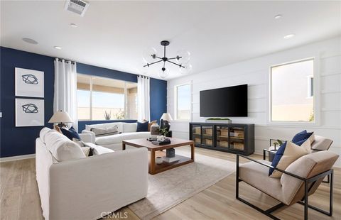 Tiny photo for 25088 Greythorne Drive, Menifee, CA 92586 (MLS # IV26086009)