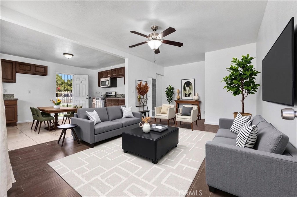 We are pleased to present this meticulously renovated RENTAL duplex, a rare opportunity that combines contemporary upgrades with strategic location advantages. The unit has been thoughtfully modernized to meet the needs of today’s discerning occupant. The residences feature fully updated kitchens equipped with new cabinetry, countertops, and fixtures, as well as remodeled bathrooms designed with quality finishes. The flooring throughout includes durable laminate and ceramic tile, offering both aesthetic appeal and long-term functionality. The unit comprises One bedrooms and One full bathroom, ideal for owner-occupancy, for attracting families seeking spacious accommodations or for guest quarters. This property is ideally situated near local parks. Section 8 vouchers are welcomed