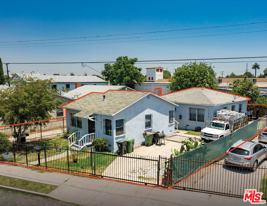 We are pleased to present 11012 Willowbrook Ave, which features two detached, single-story homes on one lot, where tenants cover ALL utilities, including water, trash, gas, and electricity! Conveniently located just north of the 105 Freeway, the property offers easy access to major thoroughfares and surrounding neighborhoods. This income-generating property offers a total of 1,714 rentable square feet on a 5,131 sq ft LAR2-zoned lot with newer electrical throughout. Built in 1947, both homes are tucked behind a private driveway with parking for up to 6 vehicles. The unit mix includes one 2-bedroom home and one 1-bedroom home, making it ideal for various tenant profiles.Priced competitively at $695,000, this property presents strong upside potential in rental income. It's perfect for an owner-user who wants to live in one unit while renting the other to offset mortgage costs, or for investors seeking steady cash flow and long-term appreciation. Both units will be delivered tenant-occupied at the close of escrow, offering immediate rental income from day one. Contact the listing broker for additional information.