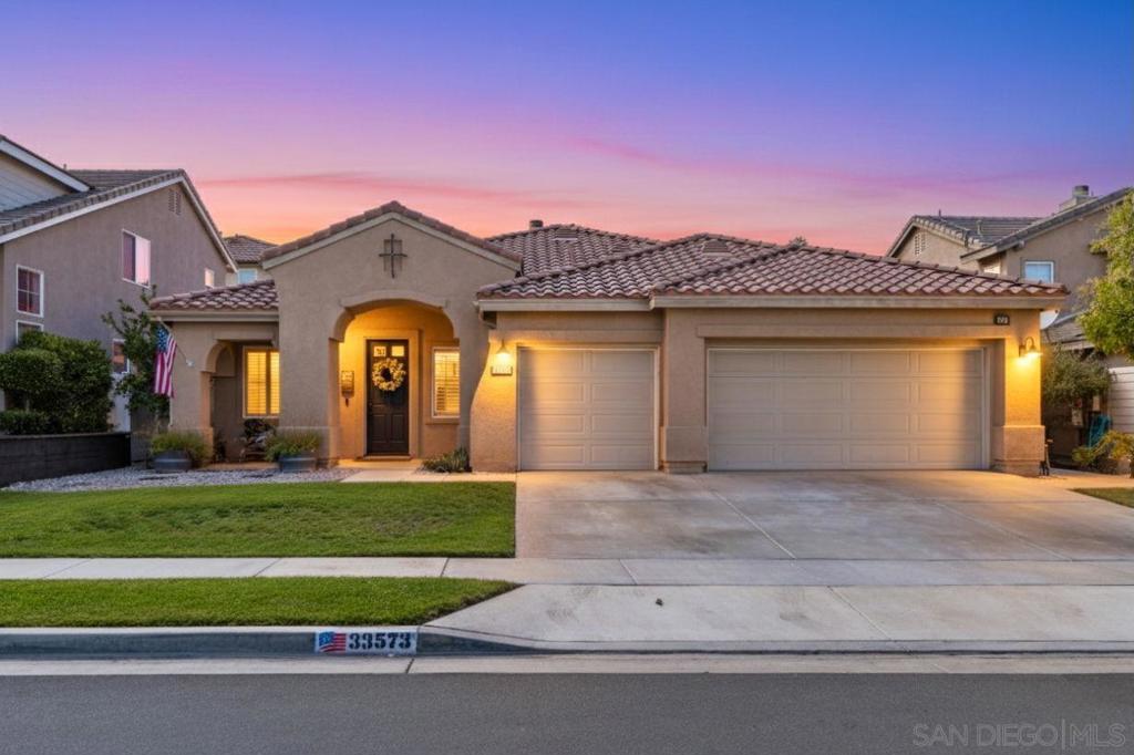 This beautifully maintained, move-in ready residence is located in the desirable Murrieta Highlands area and offers a fantastic blend of comfort, space, and modern lifestyle. Boasting approximately 2,459 square feet of living space, this home features 4 bedrooms, 3 full bathrooms, and sits on a generous 6,534 sq ft lot. Step inside to find a light and open floor plan with a welcoming living room and a cozy fireplace, central air conditioning for year-round comfort, and plenty of room to spread out. The kitchen and dining area provide the perfect setting for everyday living and entertaining alike. You’ll find the spacious primary suite with its own en-suite bathroom, complemented by three additional well-appointed bedrooms and full baths — ideal for family, guests, or even a home office. Outside, the landscaped yard invites relaxation and outdoor enjoyment with a pool. A three-car attached garage offers ample parking and storage. Schedule your showing now.