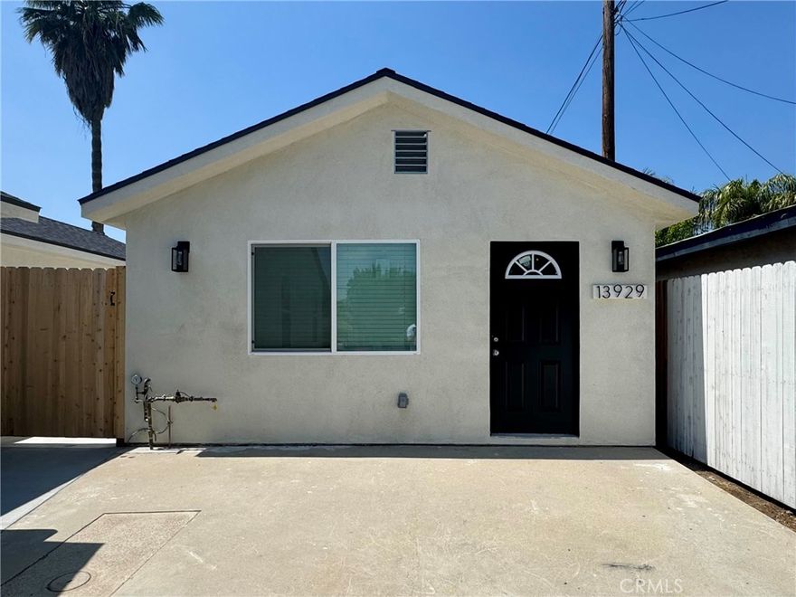 BRAND NEW CONSTRUCTION. NO EXPENSE SPARED. ON SITE DRIVEWAY PARKING. Welcome to YOUR new dream home in the heart of Sylmar. This 2 bed, 2 bath home was thoughtfully designed, carefully curated to fit your desires and needs! Upon arrival you will be greeted by s spacious living/family area perfect for family gatherings/dinners, and/or a space to relax after a long day! The kitchen boast brand new stainless steel appliances, quartz counter tops, and abundant natural lightning. Washer/Dryer included inside laundry room. The secondary bedroom features oversized closet space, abundant natural lighting, large living space, and much much more! Directly adjacent is the shared hall bath, featuring an oversized vanity complimented by a large mirror, hand built/designed walk in shower, and aesthetic bright lighting. Moving to the primary suite you will find an oversized walk in closet, attached en-suite bath (w/oversized vanity, walk in shower, aesthetic bright lighting), and direct access via dual pane sliding door to your turf lined large backyard area. This 2 bed features the largest primary suite, backyard, and most modern high end finishes of any property in all of Sylmar. Schedule a tour today, it will not last!