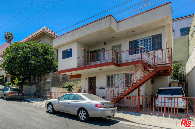 Attention all owner/users and investors! We are proud to present an excellent opportunity to purchase a duplex (761 and 761 1/2 Cleveland St) in the highly sought-after neighborhood of historic Chinatown. Located on a quiet cul-de-sac, the property is walking distance to multiple restaurants/shops and a 5 minute drive to bustling Downtown Los Angeles and trendy Echo Park/Silver Lake. Freshly painted just over a year ago, refrigerator and stove updated 5-6 years ago. Upper unit includes 4 bedrooms, 2 of which are divided by a collapsible wall and can easily be converted into one extra spacious bedroom. Each unit has 1 parking space, but nearby street parking is available. This duplex needs updating but has great bones and is perfect for adding your own style and personal touches. Property must be seen to fully appreciate its nostalgic charm and appeal.
