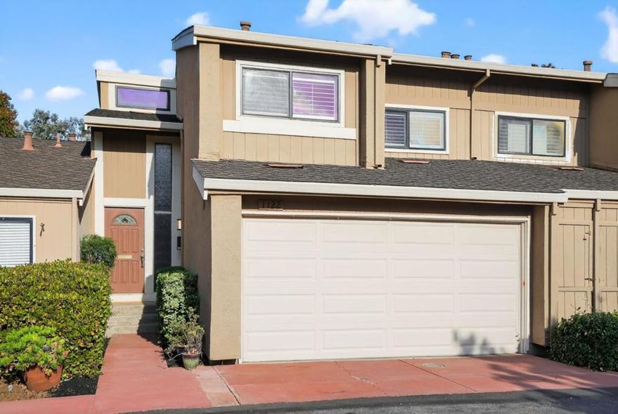 Welcome to this wonderful 4-bedroom townhome nestled in the highly sought-after Copperwood Community of Almaden Valleyoffering top-rated schools and a prime location near parks, trails, and shopping.  Spanning over 1,600 square feet, this well-designed floor plan features inviting living spaces with wood flooring throughout the main level. The spacious living room with plantation shutters centers around a cozy fireplace and leads to the adjacent dining area, where sliding doors open to a private patioperfect for outdoor relaxation or entertaining. The updated kitchen includes granite countertops, stainless-steel appliances, a breakfast bar, and ample storage.  Upstairs, discover four generous bedrooms, including a primary suite with vaulted ceilings and abundant closet space. One bedroom is ideal as a home office. Recent updates include fresh interior paint, new carpet, a new stove and vent hood, select new light fixtures, a new A/C unit, and more.  Enjoy the communitys swimming pool, landscaped greenbelts, and walkable sidewalks. Conveniently close to golf courses, library, schools, restaurants, and major commuter routesthis home combines comfort, convenience, and lifestyle in one of Almadens most desirable neighborhoods.
