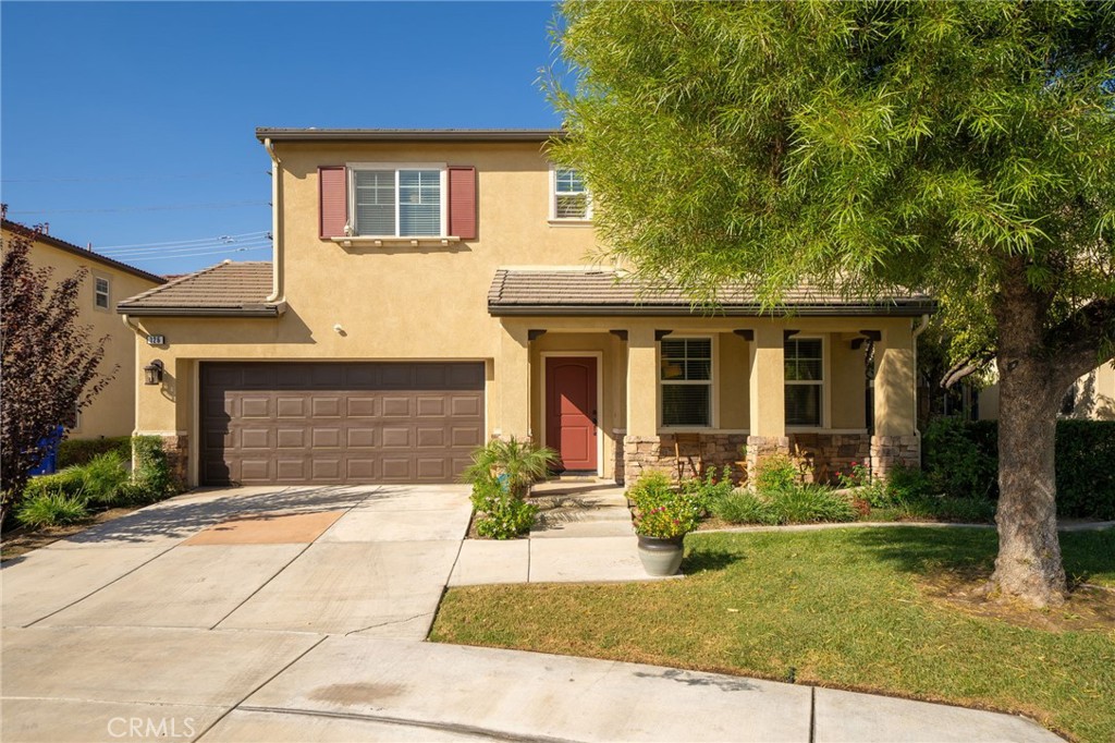 Welcome to 126 Via San Luis, a beautifully upgraded two-story home located in the sought-after Montelena Gated Community. This home  offers 2,068 sq. ft. of thoughtfully designed living space, blending functionality and comfort
As you enter, you’re greeted by a spacious open-concept living area that’s perfect for entertaining and everyday living. The kitchen is a true highlight, featuring granite countertops, a high-end range, and tile flooring—ideal for both cooking enthusiasts and gatherings with friends and family. There are also built-in speakers throughout the home
Upstairs, you’ll find vinyl flooring throughout the common areas and bedrooms, while all three bathrooms feature elegant tile flooring for easy maintenance and style. Each bedroom includes a ceiling fan for added comfort, and the primary suite features a bathtub and a walk-in shower.  spacious walk-in closet with custom built-ins. There's also a loft area that could be perfect for a game room or a home office. 
The garage is equipped with a mini split system, making it perfect for use as a man cave, gym, or creative workspace. The backyard offers a private retreat with nice green lawn, and a combination of vinyl and block wall fencing, creating a secure and low-maintenance outdoor space ideal for relaxing or entertaining.
Additional highlights include:
• Tankless water heater
• Indoor laundry room
Located near schools, parks, shopping, and major freeways, this beautifully maintained home combines modern upgrades with everyday practicality. Experience the best of gated community living at 126 Via San Luis—a home that truly has it all!