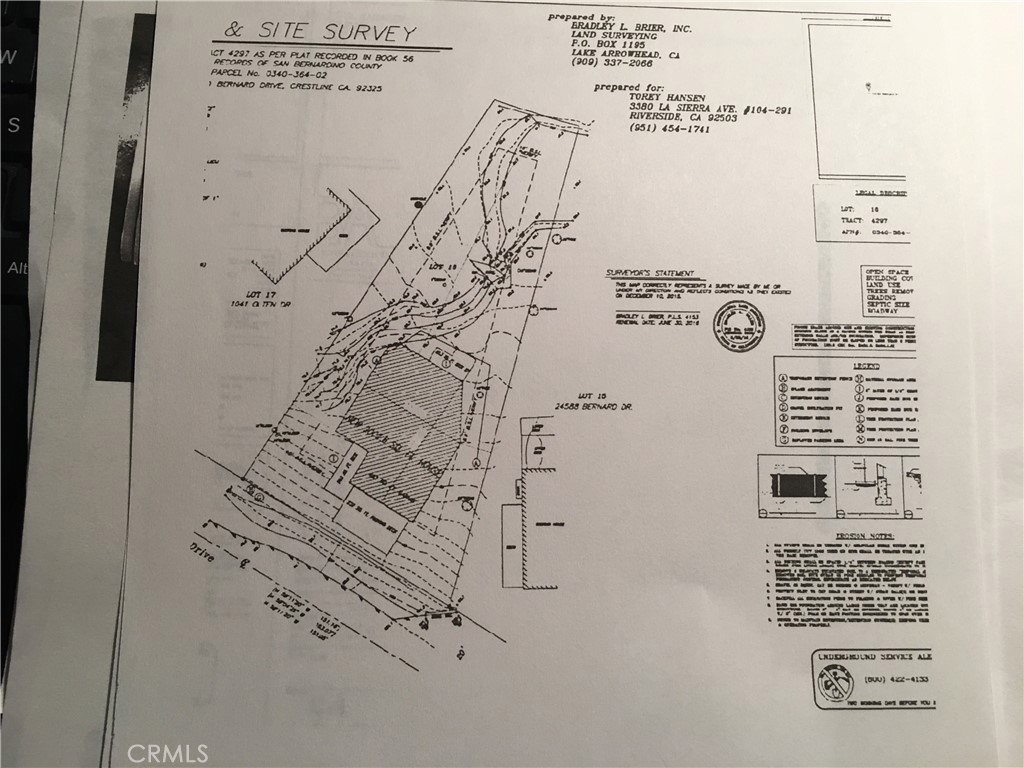 Crestline (CRES) - Land