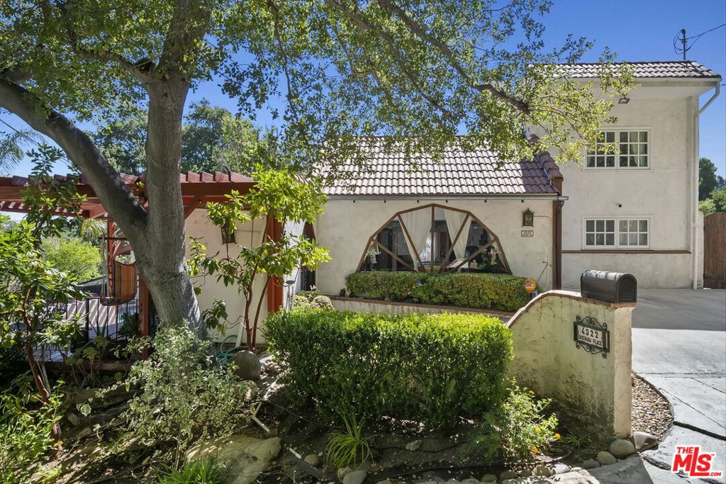Tucked away among the trees, this beautifully maintained 4-bedroom, 3-bathroom home offers a serene escape in the highly sought-after neighborhood of Woodland Hills, south of the Boulevard. Barbecue, Pizza Oven and exterior fridge included. Lots of closets and storage space. Set on a private lot, the home blends comfort and tranquility with a spacious layout ideal for both relaxing and entertaining. Enjoy warm California days by the sparkling pool or unwind in the peaceful natural surroundings. With generous living spaces, updated amenities, and a prime location close to shops, restaurants, and hiking trails, this property is a perfect lease opportunity for those seeking style and privacy in a coveted location.