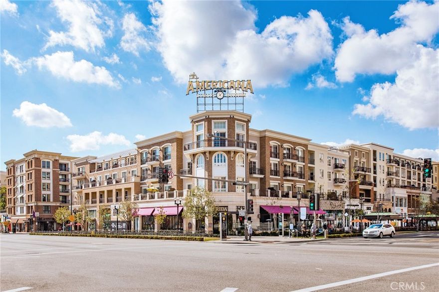 Designer styled home at The Americana at Brand completes the ultimate luxury life-style located in trendy downtown Glendale. Gorgeous hardwood floors, custom cabinetry and high ceilings. The main room offers an open kitchen with large center island and comfortable dining and living room areas. Two Master suites overlooking the fountain, shops, restaurants, and the green. Concierge services available. Outdoor retreat includes two barbecue grills, lounge area, fire pit, state of the art fitness center, and pool terrace. Unit comes fully furnished with all utilities included in rent. EV charger included for an extra monthly fee. 3 month lease also offered at $7500 a month, and month to month offered at $8000 a month.