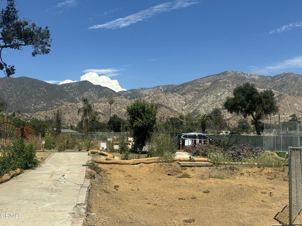 Incredible opportunity to build new in the beloved foothills of Altadena. Located at the end of a cul-de-sac, this large flat lot was previously home to a single-family residence lost in the January 2025 Eaton Fire. This generous lot offers beautiful mountain views and a serene residential setting. With 9,443 sq ft, the parcel presents excellent potential for a custom home or investment property. The lot is being sold in as-is condition and is ideal for buyers seeking to create their own vision in one of Altadena's most desirable neighborhoods. Don't miss this chance to be part of Altadena's continued renewal and growth.