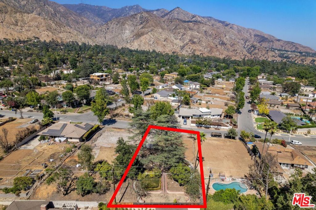 Welcome to 2261 Sinaloa Avenue in Altadena, CA! This expansive vacant land offers a rare opportunity to build your dream home in a serene and picturesque setting. The generously sized lot spans 11,784 square feet, providing ample space to design and construct a residence that perfectly suits your vision and lifestyle. Nestled in a peaceful neighborhood, this parcel is a blank canvas just waiting for your creative touch. The land has been cleared following the Eaton fire, offering a fresh start and an open space for your architectural and landscaping dreams. One of the standout features of this property is the exceptional mountain views it offers. Imagine waking up to breathtaking vistas every day, with the majestic mountains as your backdrop. These views provide a stunning natural setting, enhancing the sense of tranquility and connection to the outdoors. Seize the opportunity to create something truly special at 2261 Sinaloa Avenue. This is more than just land; it's the beginning of your new chapter, where you can embrace the potential and make your mark on this exceptional property.