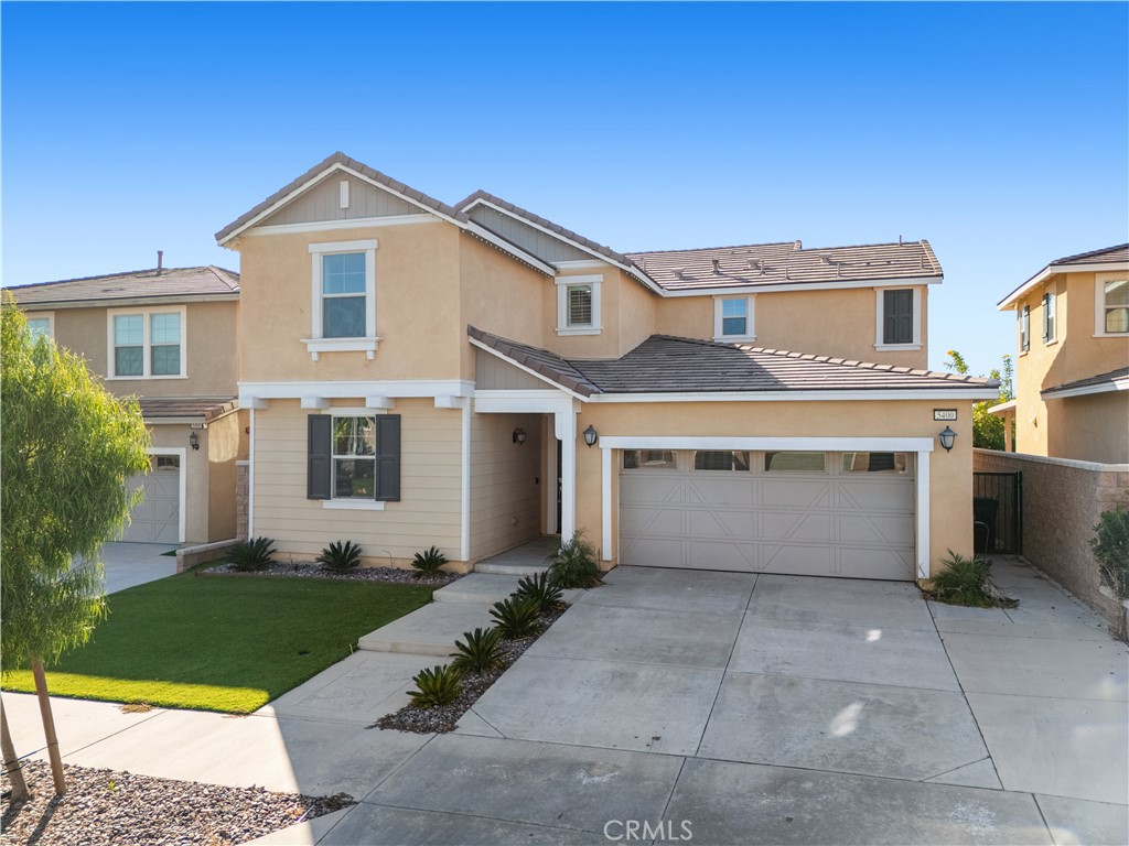 Beautiful home in one of Fontana’s most desirable new communities! Enjoy Stunning unobstructed mountain views from the living room, kitchen, backyard, and upstairs bedrooms. This home offers an open floor plan with a spacious living and dining area, modern kitchen with large island and walk-in pantry, and a downstairs bedroom with full bath—perfect for guests.
Upstairs features a loft, large laundry room, and bedrooms that capture breathtaking mountain and park views. The primary suite includes a large walk-in closet and a spa-style bathroom with separate soaking tub and shower, creating the perfect retreat.
The oversized garage fits three cars (two-car door) with room for a gym, workshop, or hangout area. Close to great schools, parks, and shopping, this Fontana gem offers the best in comfort, location, and lifestyle!Used to be the Gabion Ranch by Lennar Home, 15 minutes to victoria Gardens