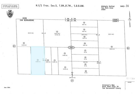 Photo of 0 West of Hwy 395 #2, Adelanto, CA 92301 (MLS # HD25144981)