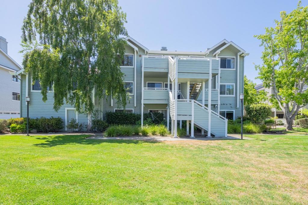 Bright, clean, and move-in ready, this Westside Santa Cruz 2-bedroom, 2-bath condo is part of the Citys Measure O affordable housing program, income restrictions and eligibility requirements apply. Located on the desirable second floor, this unit features a spacious, open layout with great natural light, indoor laundry, and two full bathrooms with tubs. Enjoy a modern kitchen with granite countertops, energy efficient stainless steel appliances, and a cozy dining nook. The fridge, washer, and dryer are newer, adding even more value and convenience. The home also includes two private balconies, serene green space behind the unit, and both front and back stair access. Additional highlights include assigned covered parking, ample storage, and access to a shared community courtyard. With a Walk Score of 75, youre close to the beach, West Cliff, UCSC, Swift Street Commons, Natural Bridges, New Leaf Market, local restaurants, breweries, Westlake Elementary, and all the best Santa Cruz has to offer.