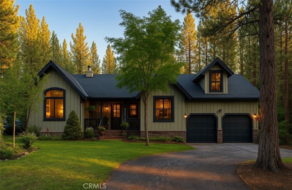Tucked away on a private paved road in the desirable Fox Farm neighborhood, this stunning storybook home offers the perfect blend of mountain charm and modern upgrades. Featuring five bedrooms and four bathrooms across the main house and detached guest house, there’s plenty of room for family, guests, or potential rental income. The main home boasts a brand new 50-year roof (installed within the last year), while the guest house has a brand new roof as well, offering peace of mind and long-term value. Step inside to find vaulted ceilings, a spacious open floor plan, and beautiful tongue-and-groove finishes throughout. A large upstairs family room provides even more space for entertaining, relaxing, or a spacious game room. Set on over half an acre of fully fenced and beautifully landscaped grounds, the property is ideal for both privacy and play. Enjoy the oversized two-car garage, plus ample additional parking with room for an RV, boat, or jet skis. This rare street-to-street lot enhances both accessibility and curb appeal. Located just 2 miles from Bear Mountain and Snow Summit, you’ll have year-round adventure right at your doorstep. Whether you’re seeking a full-time residence, vacation getaway, or investment opportunity, this one-of-a-kind mountain estate delivers it all in one of Big Bear’s most sought-after areas.