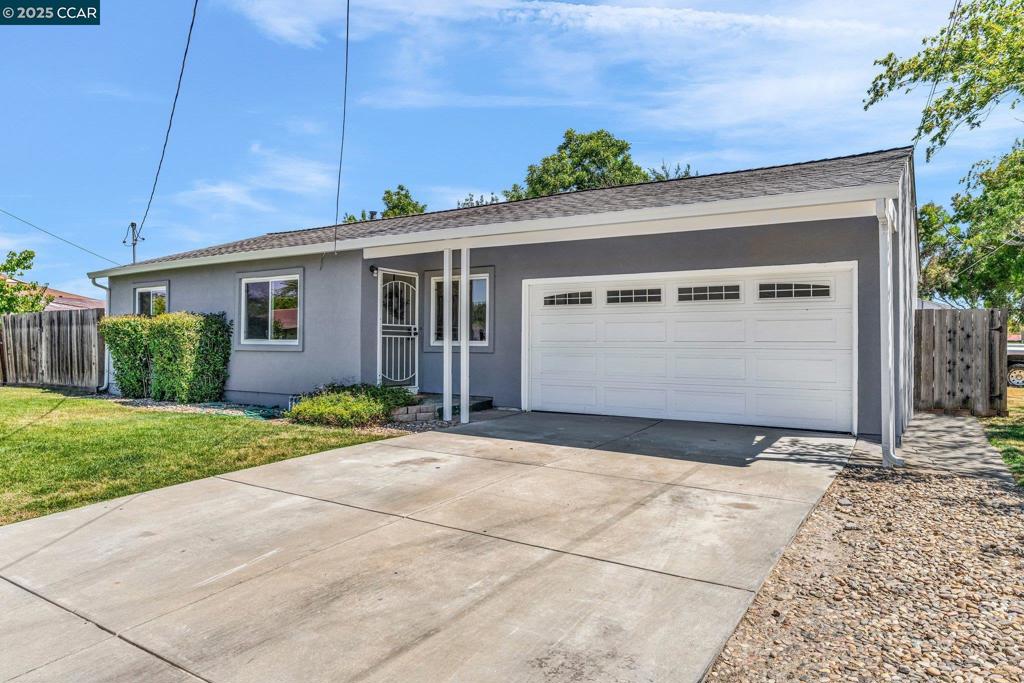 20k Price Reduction! Open Thursday the 31st 5-7pm. Welcome to 17 Audrey Lane in the vibrant city of Pleasant Hill. Located on a spacious corner lot, this rare raised foundation home has been thoughtfully updated and meticulously maintained. Featuring new floors, fresh paint inside , and dual pane windows throughout, this home is move-in ready. The sun-filled living room invites relaxation and entertaining, seamlessly flowing into the dining area and recently remodeled kitchen with gas stove. Enjoy the comfort of central heat and air conditioning, a whole-house fan, energy efficient tankless water heater, color-impregnated stucco, fresh insulation in the attic, upgraded 200-amp electrical service. The fully insulated and sheet-rocked garage also boasts a new garage door. Large corner lot with ample RV parking and a large shed for storage. There is potential for expansion, including the option to add an Accessory Dwelling Unit (ADU) for two homes on one lot. Enjoy all that Pleasant Hill has to offer, including 300 acres of parks, Junior College DVC, top-rated schools less than a mile away, and nearby shopping, dining, and entertainment. With easy access to Highway 680/24 and BART, this location is ideal for commuters. Don't miss this one! Open 07/19 2-4pm and 07/20 12-3pm