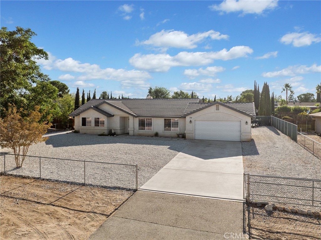 ***A PRIVATE MESA RETREAT with GUEST CASITA and RV PARKING***Located on the desirable Mesa in Hesperia, this well-kept 3-bedroom, 2-bath home blends comfort, privacy, and versatility. The open floor plan features an inviting fireplace and an updated kitchen designed for both daily living and entertaining.
Outdoors, the property shines with fenced and cross-fenced grounds, a spacious 2-car garage, and ample RV parking. At the back of the landscaped lot, a charming guest retreat casita offers endless possibilities—perfect for visitors, hobbies, or a private hideaway.
Move-in ready and beautifully maintained, this Mesa gem is truly a rare find. Please schedule your private showing today.