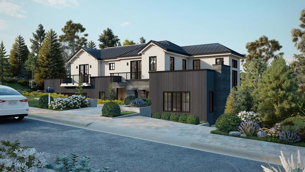 APPROVED PLANS FOR A BRAND NEW MODERN HOME! ALL PERMITS COMPLETED, READY TO BUILD YOUR DREAM HOME!!! HUGE LOT WITH .621 ACRES OF USABLE LAND, SEATED IN THE PERFECT LOCATION / NEIGHBORHOOD. Plans include a 1 bed/1bath ADU with a full kitchen, dining, & living room, as well as a swimming pool. Close to top-rated schools, countless amenities, modern conveniences, Downtown Burlingame, and easy commuting options. THIS IS EVERYTHING YOU COULD WANT IN A QUINTESSENTIAL HILLSBOROUGH HOME! More photos of original current home available upon request. Total square footage, bedroom count, bathroom count, and ADU details are based on the approved plans, not the existing structure. The existing home is 2,580 SqFt with 4 beds and 2.5 bathrooms. Renderings are for conceptual purposes only.