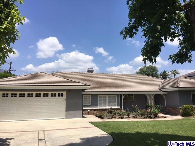Located at the most desirable Lower Rancho neighborhood, this well maintained south facing light & airy one-story home has been newly painted in and out. It features 4 large bedrooms and 2.75 bathrooms. The spacious living room with hardwood floors and a fireplace has a large window overlooking the backyard. Enjoy your morning coffee at the cozy sunny breakfast nook in the kitchen. A new GE Profile electric convection wall oven with air fryer setting was newly installed. The formal dining room has hardwood floors, crown moldings and it opens to a sunny family room with a French Door leading to the rear yard. The spacious primary bedroom has a large walk-in closet and a remodeled private bathroom. Three other bedrooms with one bathroom are located on the other side of the entrance. The rear yard with various fruit trees is very private ... perfect for outdoor activities and family gathering. Two car attached garage with openers has ample storage spaces.