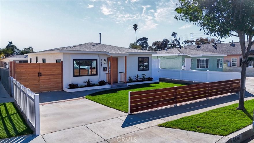 Beautifully Upgraded Home in the Highly Desirable Holly Glen/Del Aire Neighborhood!



Located within the top-rated Wiseburn School District, Enjoy a fantastic layout with abundant sunlight and plenty of space for family living or entertaining. The main home is bright and inviting featuring 3 bedrooms and 2 bathrooms taped at 1,154 sqft of living space. Features include a brand-new kitchen, remodeled bathrooms, new flooring, new windows, new HVAC, new tankless water heater for the main home, updated electrical, and new water lines. In home laundry located off the kitchen area. All bedrooms are generously sized with large closets and plenty of natural light. The primary bedroom is spacious with its own private bath. 



The long driveway provides RV parking and ample parking for multiple cars and leads to a detached garage. Next to the garage is a permitted rumpus room/workshop approximately 330 sqft. with its own kitchen, bathroom, laundry area, and water heater — perfect for guests, a home office, or potential future ADU/JADU, adding tremendous value and versatility.



Just minutes from major employers like SpaceX, Northrop Grumman & Boeing. A short drive to LAX, beaches, parks, shopping and dining. This is a must-see home in one of Hawthorne’s most sought-after neighborhoods!