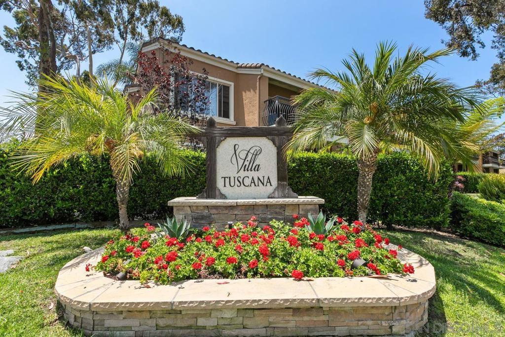 Location, location, location! This charming upgraded ground-floor end unit in Villa Tuscana is perfectly located just a short walk from two large shopping centers full of shopping, dining, and grocery options, and is also close to UCSD, movies, coffee, transit, and the 5 freeway. You’ll love the elegant granite counter kitchen, inviting fireplace, spacious patio, in-unit laundry, lush hill and canyon views, and two assigned parking spaces (#323 & 350). The complex features a clubhouse, BBQ, and beautiful resort-like pool and spa. Your dream La Jolla lifestyle awaits!