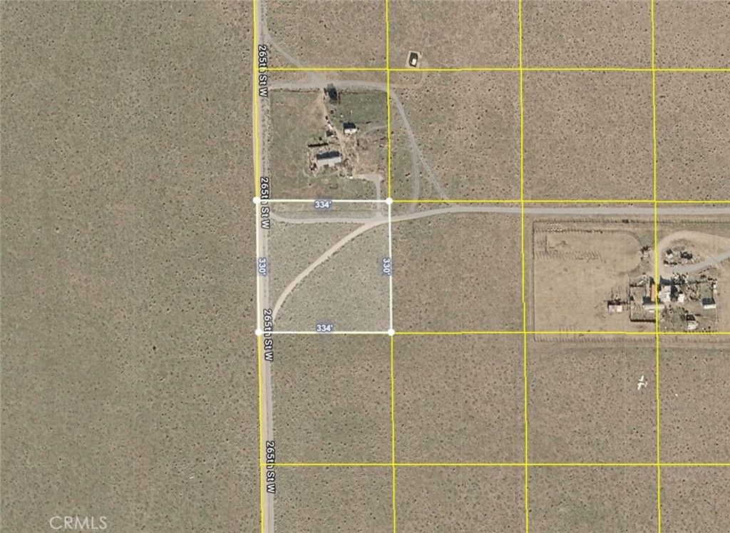Photo of 0 S/E Corner of 265th St W/George St, Rosamond, CA 93560 (MLS # SR26026404)