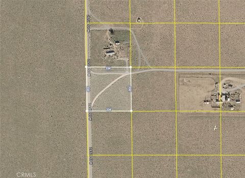 Photo of 0 S/E Corner of 265th St W/George St, Rosamond, CA 93560 (MLS # SR26026404)