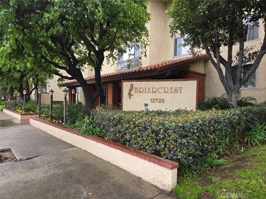 Welcome to this amazing top floor corner unit facing quiet Bellaire Ave in the beautifully maintained Briarcrest Building in the heart of Valley Village. This 2 bedrooms & 2 bathroom unit has a very spacious and open living room with fireplace, recessed lighting, central air & heat, some hardwood floors and carpet, walk-in closets in both bedrooms & a charming kitchen with granite counters and stainless steel appliances. The unit is perfectly situated on the tranquil side of the building which also gives you direct access from the street level as you come in from the residential side of Bellaire Avenue. You can enjoy all the amenities that the building has to offer and exudes that resort style living with a large swimming pool, spa, sauna, rec room, BBQ area & an onsite state of the art gym. A very secured complex with controlled access and gated parking. Located in a highly desirable neighborhood close to numerous shopping, restaurants, public transport and access to freeways. A must see!