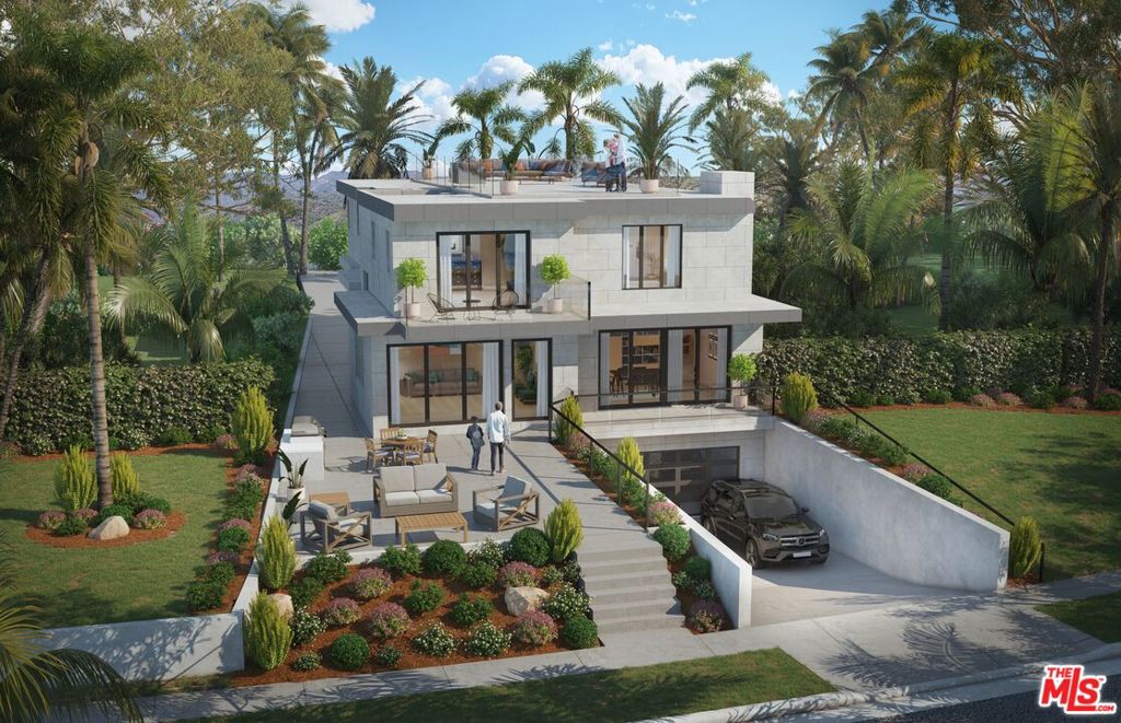 An Extraordinary Opportunity!!! Permits have been paid for and issued. Rebuild in the Palisades with this rare opportunity to personalize a breathtaking coastal masterpiece. This 7,200-square-foot modern estate is designed for seamless indoor-outdoor living with panoramic, unobstructed ocean views. Perfectly positioned on an 8,000-square-foot lot, this home embodies the epitome of coastal luxury, featuring a sleek, minimalist faade of natural stone and glass, enhanced by lush tropical landscaping. A grand multi-level design creates a dramatic entrance, leading to a light-filled, open floor plan that flows effortlessly from the main living areas to the outdoors. Floor-to-ceiling sliding glass doors connect the interior to a sprawling ocean-view patio, featuring an outdoor lounge, fire pit, and built-in BBQ, perfect for elevated entertaining and serene relaxation. A stunning rooftop deck offers a private retreat in the sky, complete with unparalleled sunset views over the Pacific, ideal for hosting gatherings or simply enjoying the coastal breeze. The interior boasts six spacious bedrooms and eight bathrooms, including a primary suite designed as a five-star retreat. This sanctuary features a private ocean-view balcony, spa-inspired bath, dual walk-in closets, and a custom fireplacea true escape from the everyday. A sleek, state-of-the-art chef's kitchen will be the heart of the home, featuring bespoke cabinetry, premium appliances, and an oversized island. The basement level is designed for ultimate luxury and entertainment, featuring a private home theater, temperature-controlled wine cellar, and a wellness center with a gym and spa amenities. A glass-enclosed, sunlit garage allows for secure parking with effortless elegance. This one-of-a-kind oceanfront estate!