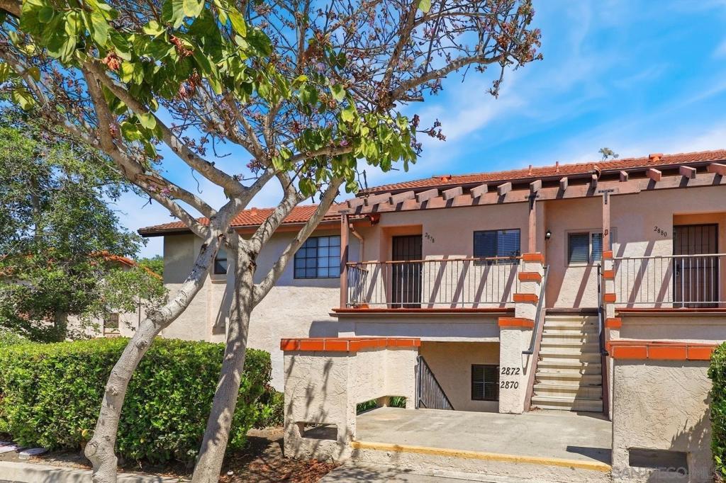 BEST PRICED UPDATED 3 BEDROOM IN CARLSBAD!!! Don’t miss the opportunity to own this beautifully upgraded three-bedroom, two-bath lower-level condo in the highly sought-after Villas of Calavera community in Carlsbad. The freshly painted interior is filled with natural light and features soaring vaulted ceilings, creating a bright and airy living space. The spacious living room includes a cozy fireplace and opens to a private balcony—perfect for enjoying your morning coffee or winding down at sunset. The updated kitchen combines modern style with everyday functionality, while both bathrooms have been tastefully renovated. The generous primary suite features a walk-in closet and an additional linen closet for extra storage. Step outside to your own peaceful patio space or enjoy the community’s sparkling pool under the Carlsbad sun. Additional highlights include a detached garage, a second assigned parking spot, and serene views from the back of the unit. Ideally located near parks, dining, shopping, and within a top-rated school district, this home offers the perfect blend of comfort, convenience, and lifestyle in one of Carlsbad’s most desirable neighborhoods.