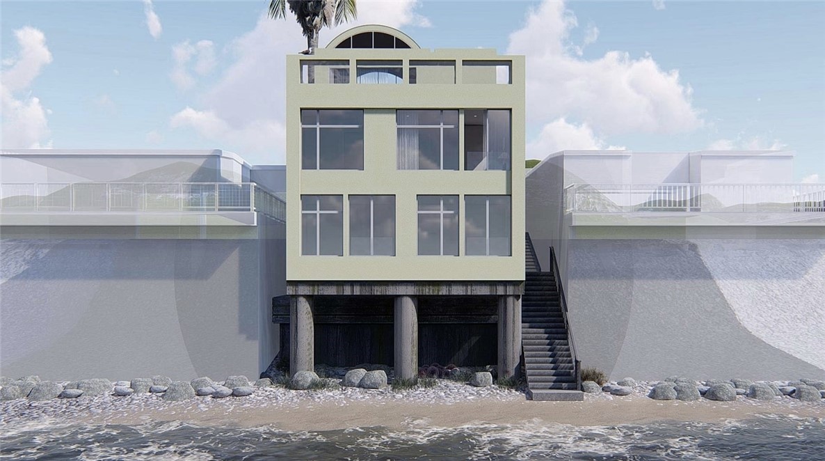 A compelling opportunity and possibly the quickest solution to build a beachfront property in Malibu. No structural damage from the fire due to it's vacant land status. With architectural renderings and plans in position for approval PRIOR TO THE MALIBU FIRE, this Big Rock Beach property is poised for completion. The current plans consist of a 3 bedroom, 2.5 bathroom with a rooftop deck to enjoy whales, dolphins and wildlife along with the unobstructed views of the ocean. A rare chance for development on the beautiful beaches of Malibu.