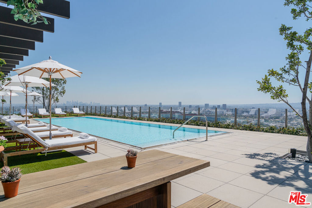 Created by renowned architect John Pawson, the Residences at The West Hollywood EDITION are inspired by the warm climate, golden light, and unique spirit of Los Angeles. This large unit, in which Indoor and outdoor living are elegantly intertwined, possesses 3 bedrooms, 3.5 bathrooms and sliding walls of glass with amazing panoramic views.The residents-only lobby and landscaped rooftop pool terrace both provide exclusive spaces and privacy as well as the undivided attention of dedicated staff. A full-service spa, a fitness center, valet parking, and in-residence dining are among many conveniences available to residents. It is authentic Los Angeles served up with a twist and a light touch in a luxurious, refined, sophisticated way. Designed and furnished by LA/NYC based firm, GWdesign (Dominic Gasparoly).