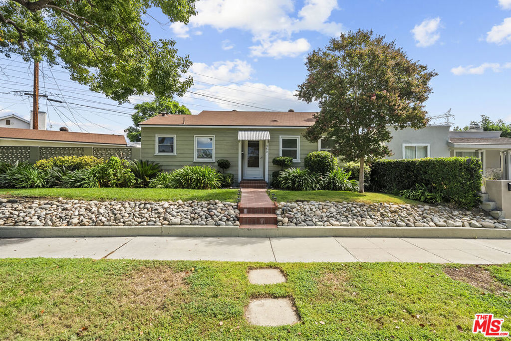 Welcome to a charming home located in the vibrant city of Burbank, CA. This delightful property features 2 bedrooms and 1 bathroom, offering comfortable living space.Step inside to discover beautifully restored hardwood flooring throughout, a result of the thorough refinishing work completed in 2022. The kitchen is both stylish and functional, featuring newly installed laminate flooring and freshly repainted cabinets in 2024, along with a modern dishwasher and included refrigerator and washer/dryer, all upgraded in 2023.For energy efficiency and comfort, the home is equipped with an upgraded thermostat and ceiling fans installed in the bedrooms and dining room. The bathroom shines with a newly upgraded vanity completed in 2024.Noteworthy updates include a new sewer line from the house to the city sewer line, an upgraded electrical system extending to the garage, and annual servicing of the central A/C, ensuring the home is move-in ready and well maintained.The backyard is a private retreat, featuring turf and decomposed granite installed in 2022, perfect for outdoor relaxation and entertaining. Additionally, the house has been retrofitted and bolted to the foundation, providing peace of mind for the future homeowner.Detached garage provides an exciting opportunity for an ADU conversion. Located in a prime Burbank neighborhood, this home is just moments away from top-rated schools, major studios, Whole Foods, trendy restaurants, and shopping destinations. This home offers both convenience and charm.