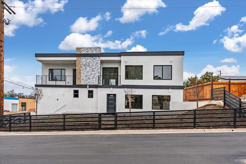 Stunning Brand-New Construction in Escondido – No HOA! Step into luxury with this brand-new 2024-built modern home featuring 4 bedrooms, 4 baths, and a spacious loft, perfectly designed for both comfort and style. With 2,359 sq. ft. of open-concept living space, this home boasts high-end finishes, sleek contemporary architecture, and an abundance of natural light. Each bedroom features a walk-in closet, offering ample storage, while the expansive loft is perfect for a home office, entertainment area, or additional living space. The chef’s kitchen is a dream, featuring quartz countertops, stainless steel appliances, custom cabinetry, and a large island with seating. The living area flows seamlessly into the dining space, creating an inviting atmosphere for gatherings. The primary suite is a true retreat, featuring a spa-like bathroom with a soaking tub, oversized shower, and dual vanity. The secondary bedrooms are spacious and well-appointed, ensuring comfort for family and guests. Located directly across from a park, this home offers beautiful views and easy access to green space and outdoor activities. With no HOA fees, you’ll enjoy the freedom to make this home truly your own.