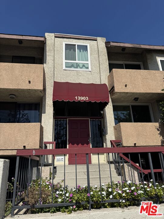 Completely remodeled end unit condo in a peaceful pocket of Van Nuys. This 2 bedroom 1 3/4 bathroom unit offers plenty of natural light and has new luxury vinyl flooring, new paint, new windows, new bathrooms and kitchen. Lots of storage space inside unit. Ample size balcony. New HVAC system. Two underground parking space. Unit located at the end of building facing Ranchito Ave and located on the quieter side of Sherman Way. Conveniently located walking distance to grocery stores, shopping centers and restaurants.