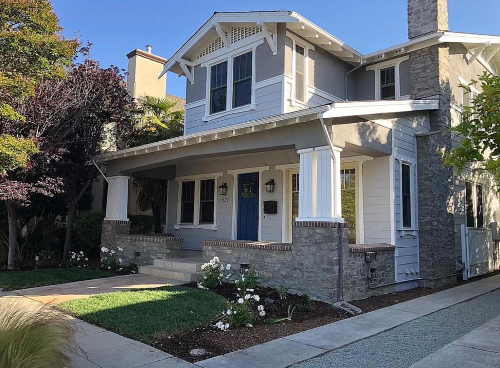 Welcome to 927 Ramona Street, a rare rental opportunity in the heart of Downtown Palo Alto. This stunning property features a spacious 5-bedroom, 4-bathroom main house (approx. 4,240 sq. ft.) along with a detached 1-bedroom, 1-bathroom ADU (approx. 500 sq. ft.)perfect for extended family, guests, or a private home office. Located on a quiet, tree-lined street just steps from University Avenue, the home offers a blend of comfort, flexibility, and exceptional walkability. The modern kitchen features stainless steel appliances and ample cabinetry, complemented by a formal dining room and multiple living areas. The main house includes four bedrooms upstairs, including a luxurious primary suite, and one bedroom in the lower level living area, which serves as an ideal space for entertainment or extra living space. The detached ADU, located above the garage, has its own private entrance and offers a kitchenette, full bathroom, and living areaideal for guests, in-laws, or a quiet workspace. Additional features include a detached two-car garage converted into a home gym, a landscaped yard with patio space perfect for relaxing or entertaining, and driveway parking for multiple vehicles. Convenient access to University Avenue, CalTrain, Stanford, and Tech companies.