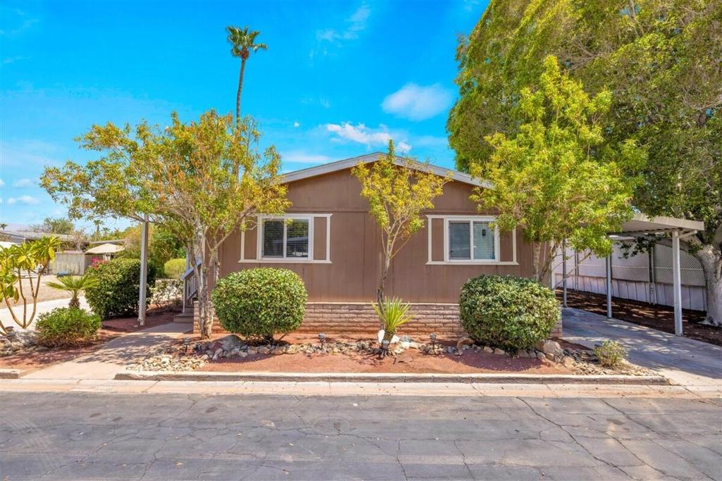 Inviting manufactured home located in the desirable Indio community of Las Palmas De La Quinta. Just minutes from shopping centers, dining, and entertainment, this home offers both comfort and convenience. The park provides excellent amenities for relaxation and recreation, making it an ideal choice for everyday living. Amenities include pool/spa, access to clubhouse, game room, playground, and fitness center. A fantastic opportunity to enjoy the best of desert living.