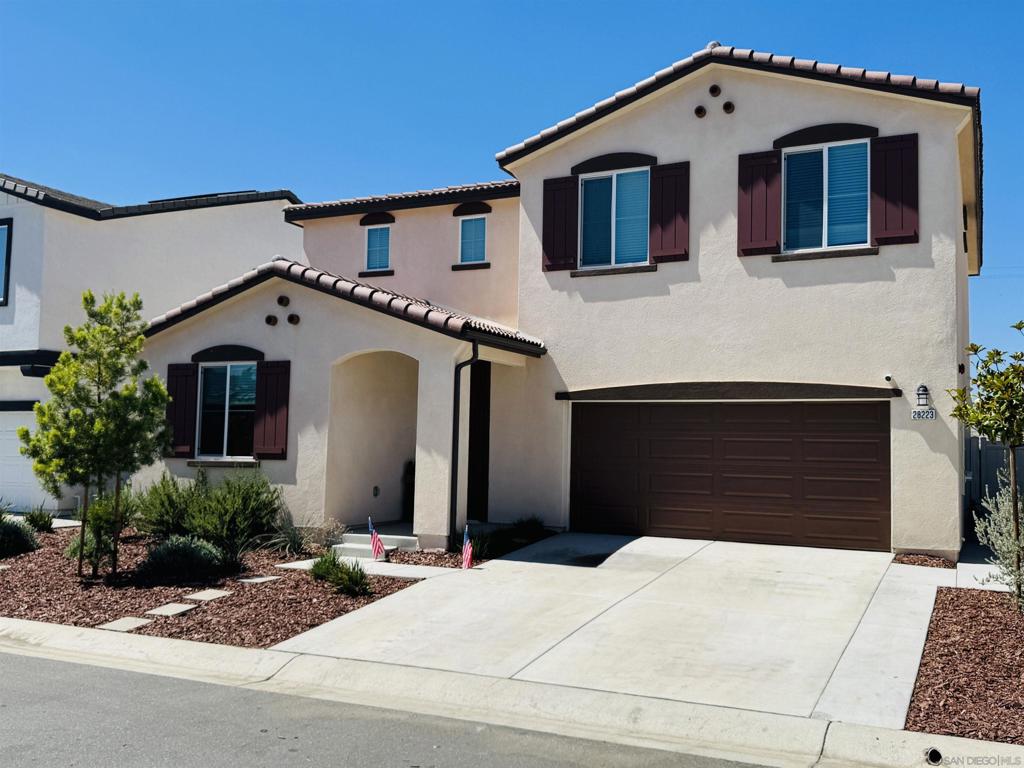 Charming Country Living with Resort-Style Amenities and PAID OFF SOLAR!!!– 4BR/3BA in Valley Center, CA Welcome to your dream home just minutes outside the city! This beautifully maintained residence offers the perfect blend of peaceful country living and friendly community amenities. Nestled in a quiet neighborhood surrounded by natural beauty along with miles of hiking trails. This light-filled open floor plan, with a modern kitchen along with plenty of counter space and walk in pantry, provides large comfortable living. The primary suite offers privacy, space and comfort, complete with an en-suite bath and OVERSIZED walk in closet! The three additional bedrooms provide ample space for additional guests. Outside you will be greeted with scenic views and a vibrant community including two pools, dog park, racquetball court, parks, playgrounds, and the local ball fields are right outside the neighborhood. This home is located just up the hill from Escondido and minutes from top-rated schools, and local shops. Whether you’re enjoying a quiet night on the patio or heading out to nearby activities, you’ll love the balance of tranquility convenience and a warm inviting community.