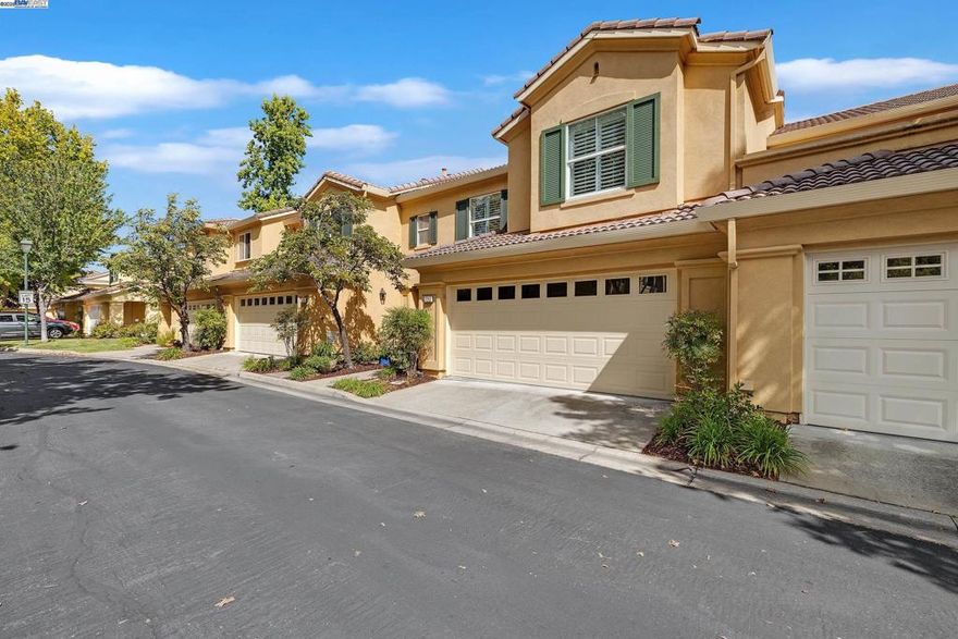 Location Location Location! A must see!! Welcome to this stunning 3-bedroom, 2.5-bath townhome located in the highly desirable Cedar Bridge community In the Bridges of San Ramon. Thoughtfully updated throughout, this home features a modern kitchen with granite countertops, rich painted maple cabinetry, and stainless steel appliances. The open floor plan is enhanced with new carpet, Granite stone fireplace Beautiful hardwood flooring downstairs, and abundant natural light. Upstairs, you’ll find three spacious bedrooms and two updated baths with new quartz countertops and  includes a spacious primary suite. The private backyard is a true retreat—set on a premium lot with no rear neighbors, offering gorgeous mountain views and plenty of space for entertaining or simply relaxing outdoors. Ideally situated, this home is minutes from City Center with its premier shopping and dining,  Blackhawk Plaza, San Ramon Regional Medical Center, and Bishop Ranch Business Park. Families will appreciate the top-rated schools, community greenbelt, and access to the refreshing community pool. This is a rare opportunity to own a move-in ready home in one of San Ramon’s most sought-after neighborhoods!  Great freeway access and close to BART in Dublin or Walnut Creek.