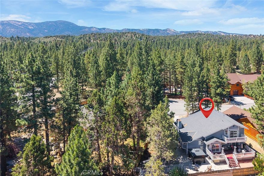 HUGE PRICE REDUCTION FOR A QUICK SALE .

Spacious Big Bear Retreat -Ideal for Vacation ,second home ,or Airbnb Investment.

Welcome to our Mountain Escape in beautiful Big Bear ,CA !This expansive home comfortably accommodates up to 15 guests ,making it perfect retreat for large families ,group gateways  or a high-performing Airbnb rental.



Step inside to soaring vaulted ceilings and an abundance of natural light that fills the open-concept living space.

Relax in the inviting living room by the fireplace ,or step out onto one of two private balconies -one off the kitchen and the other off the master bedroom suite -for fresh alpine air and peaceful views .



The gourmet kitchen features generous island countertops ,perfect for casual meals or entertaining , while multiple dining areas offer flexibility -gather around the formal dining table , pull up a stool at the breakfast bar or dine al fresco on the patio while enjoying a barbecue under the stars.

 This home is a rare find, offering  space ,comfort ,and charm of mountain living -ideal for creating lasting memories or generating rental income year-round.



The property is located at the end of Cul-De sac , which is an ideal feature for calm living and trafic free streets .