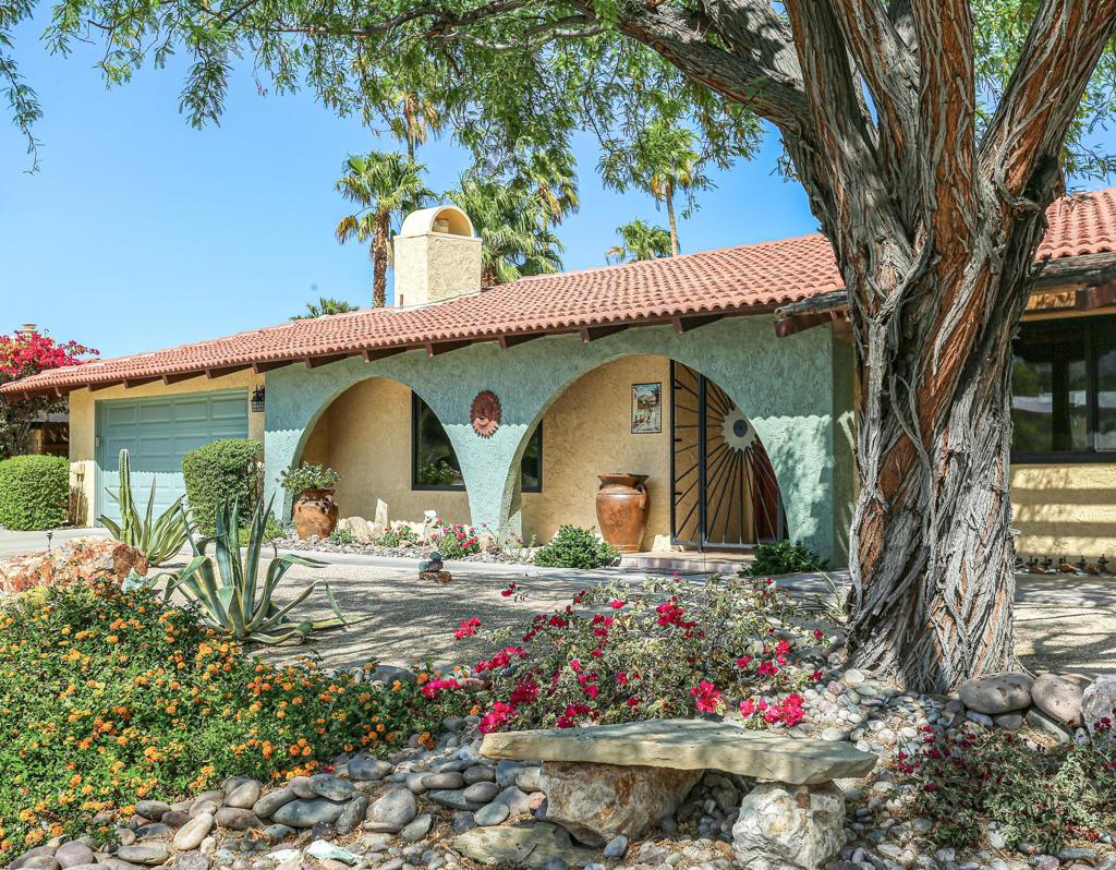 Vacation Rental. Minimum 4 night stay required. PS ID # 4630. Rate listed is monthly, good through Sept 2024. Beautiful Spanish style vacation rental home is turnkey ready to help make memories for your Palm Springs vacation. Close to downtown Palm Springs. Enjoy a 12,000 sq/ft lot with large lap pool and inground spa. Large yard to play. Children welcome. Poolside audible door sensors for kid safety. Available Pack and Play with mattress/bassinet. High chair. Nice open kitchen for the chef in you! TWO work/office spaces for those who need to work. Covered patio for shade/ open patios for sun seekers and dining. Sleep up to six persons in 3BR with 2 beautiful baths. Gas fireplace and mountain views. Utilities included including pool heating! Attached garage with laundry. Lots of add'l parking. $1000 Refundable Deposit. 12.5% TOT tax. Contact Agt for availability. Sorry NO Pets. RATES: May-Sept: $384/nt, Oct & Nov: $465/nt, Dec-April: $599/nt. April: $659/nt. All fees included plus tax.