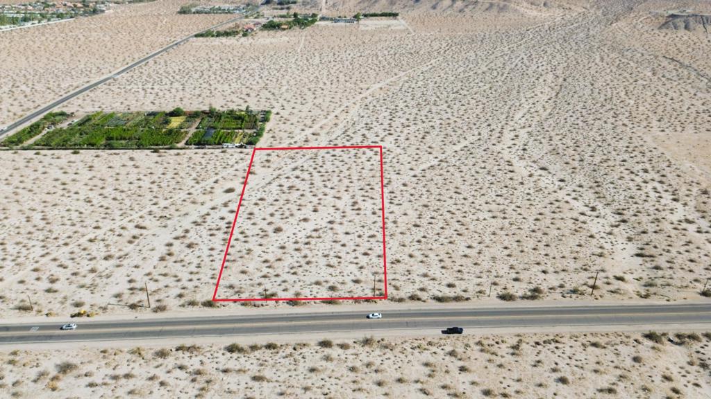 Great opportunity to own 4.76 acres of raw land in Desert Hot Springs, located right on Dillon Road with easy access to the I-10 freeway. This prime location offers excellent visibility and convenience, making it a versatile investment for future development, a private retreat, or long-term hold. Surrounded by beautiful desert scenery and mountain views, the property combines privacy with accessibility. Just a short drive to Palm Springs, Desert Hot Springs, and other Coachella Valley cities, this parcel is ideally situated for a wide range of possibilities. Owner financing available, seller is willing to finance for up to 10 years or more depending on the offer.