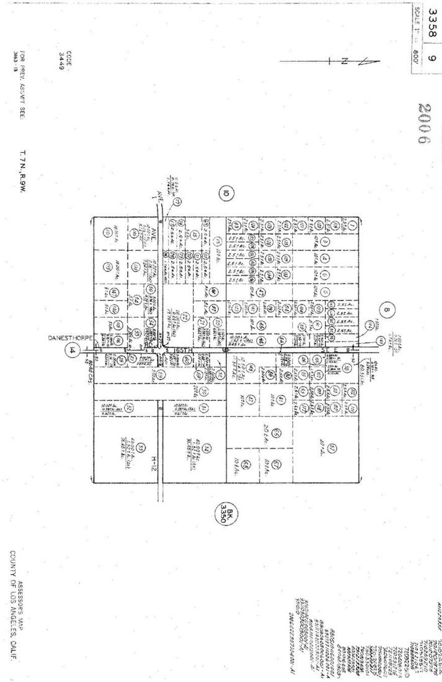 Trust Sale - VIC AVE H6 165 STE Lancaster, 2.5 Acres zoned LCA11 vacant land