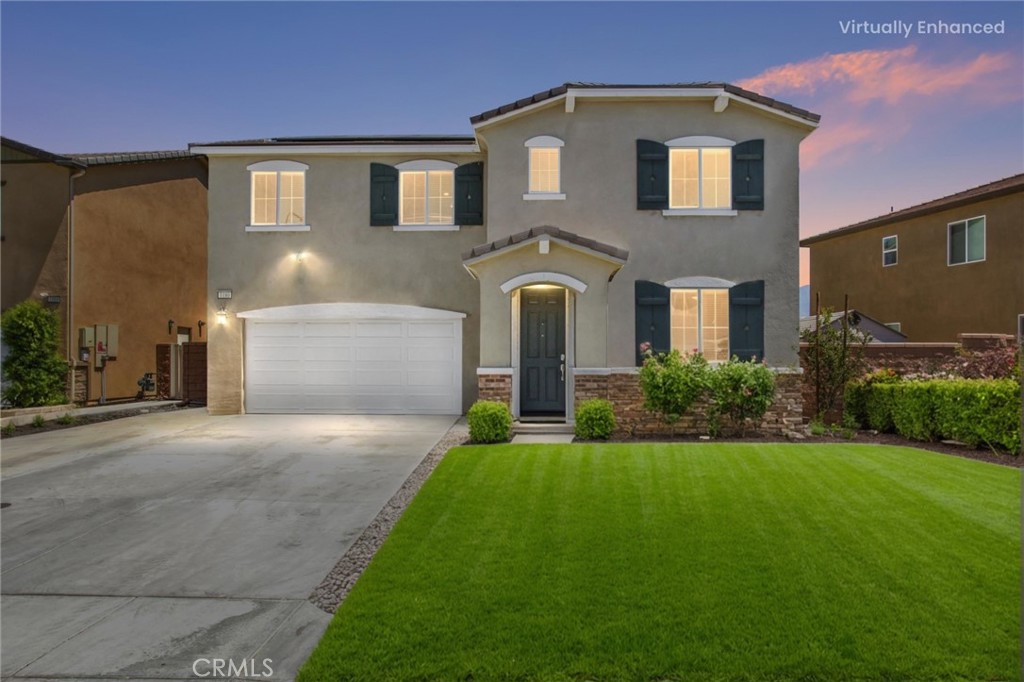 Welcome to Your Dream Home in Summerwind Trails! Discover this beautifully designed home in the highly desirable Summerwind Trails Community! Nestled in the heart of Calimesa, this residence offers breathtaking views and unparalleled privacy with no rear neighbors. Built in 2020 on a spacious 7,092 sq. ft. lot, this home features 4 bedrooms and 3 bathrooms, including a convenient downstairs bedroom and full bath—perfect for guests or multi-generational living.
Step inside to find a light and bright open floor plan that seamlessly connects living spaces. The expansive kitchen is a chef's delight, boasting ample cabinetry, a large walk-in pantry, and a generous island ideal for entertaining. Upstairs, enjoy a versatile loft area, convenient laundry room, and a luxurious master suite along with two additional spacious bedrooms and a stylish hall bathroom.
Summerwind Trails is more than just a home; it's a lifestyle! This master-planned community features 2,590 acres of rolling hills with 56% designated as open space, ensuring a natural haven at your doorstep. Explore 20 miles of scenic trails, perfect for walking, biking, and immersing yourself in nature.
Conveniently located nearby, the Town Center offers shopping, dining, and a business park. Families will appreciate the planned on-site schools, emphasizing academic excellence.
If you love the outdoors and are seeking a vibrant community, Summerwind Trails is the perfect place for you. Don’t miss your chance to own this exquisite property at 1180 Little Leaf! Experience the best of Calimesa living today!