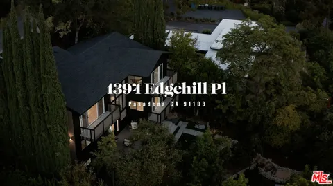 1394 Edgehill Place, Pasadena, CA 91103 - MLS#: 25519649
