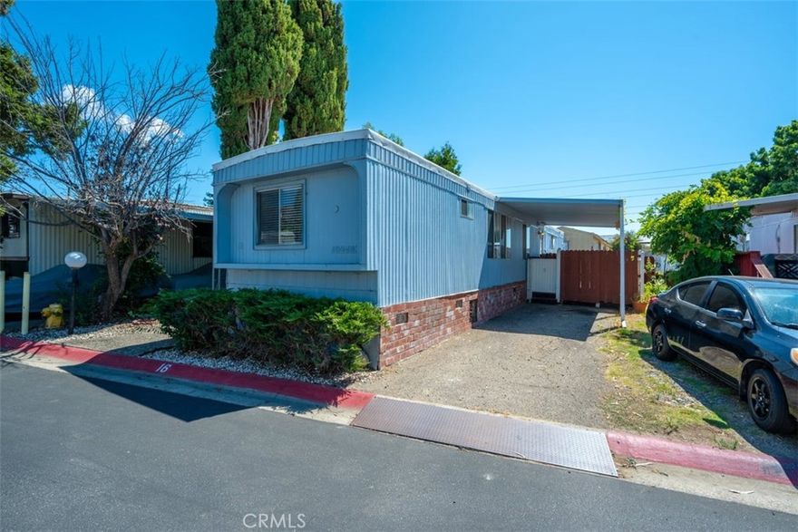 PRICE IMPROVEMENT! This 2 bed / 2 bath home offers affordable home ownership in San Luis Obispo! With LOW space rent, currently $536!! Inviting porch leads you to this home featuring nice laminate flooring throughout. Fantastic kitchen with plenty of storage! Lovely cabinetry with complimenting tile counters for all your cooking needs. Dining area features, utility sink, additional storage and large counter. Electric stove, refrigerator and dishwasher included! Cozy up in the living room with pocket door for privacy. Master bedroom with full closet and additional storage in adjoining bath with multiple shower heads for those relaxing showers. Secondary bedroom on opposite side of home offers a peak of the neighboring hills. Guest bath features a nicely tiled jet bath enclosure with built in storage for your bathing products. Bonus room with own private access. Ceiling fans throughout the home keep the warm nights cooler. Enjoy a shady afternoon in the private patio or the large backyard space for soaking in the sun or some outdoor exercise! Covered laundry area with washer and dryer also included! Newly replaced roof too!

This home is in Willow Creek Country Estates, a pet-friendly (with park approval) all-age park with great amenities. Park amenities include a newly remodeled heated pool, clubhouse with a kitchenette, basketball court, dog park, and green space for BBQ's and outdoor activities! There are 9 visitor parking spaces, and available street parking near this home. This all-age park is located within walking distance to hiking trails, bike paths, restaurants, shopping centers, & downtown SLO. Cal Poly is only a few miles away!