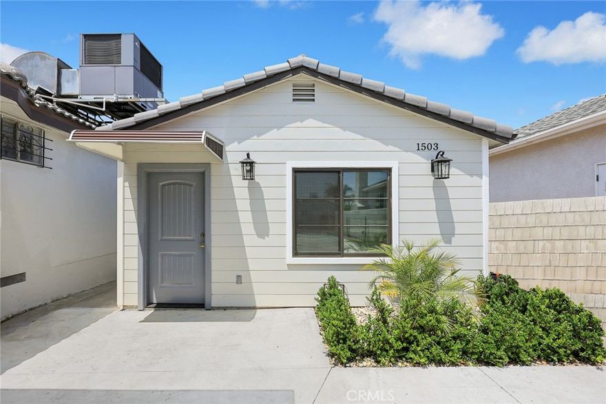 Conveniently located just 1 block from Valley Blvd with walking distance to all the Restaurants, Stores, Banks, Supermarkets, etc.  This is a newly built ADU in the back of the Main House with 2 Bedrooms and 2 Bathrooms.  It features open Floor Plan concept with Living Room and Dining Counter, indoor Laundry, etc. The Unit is fully furnished just like an Airbnb which can move in immediately. It comes with 2 Parking Spaces.  Property is available to move in immediately.